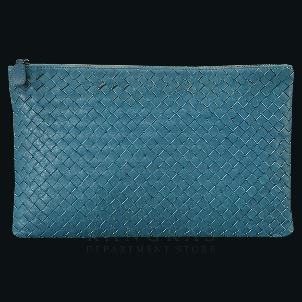 BOTTEGA VENETA(USED)보테가베네타 인트레치아토 위빙 파우치